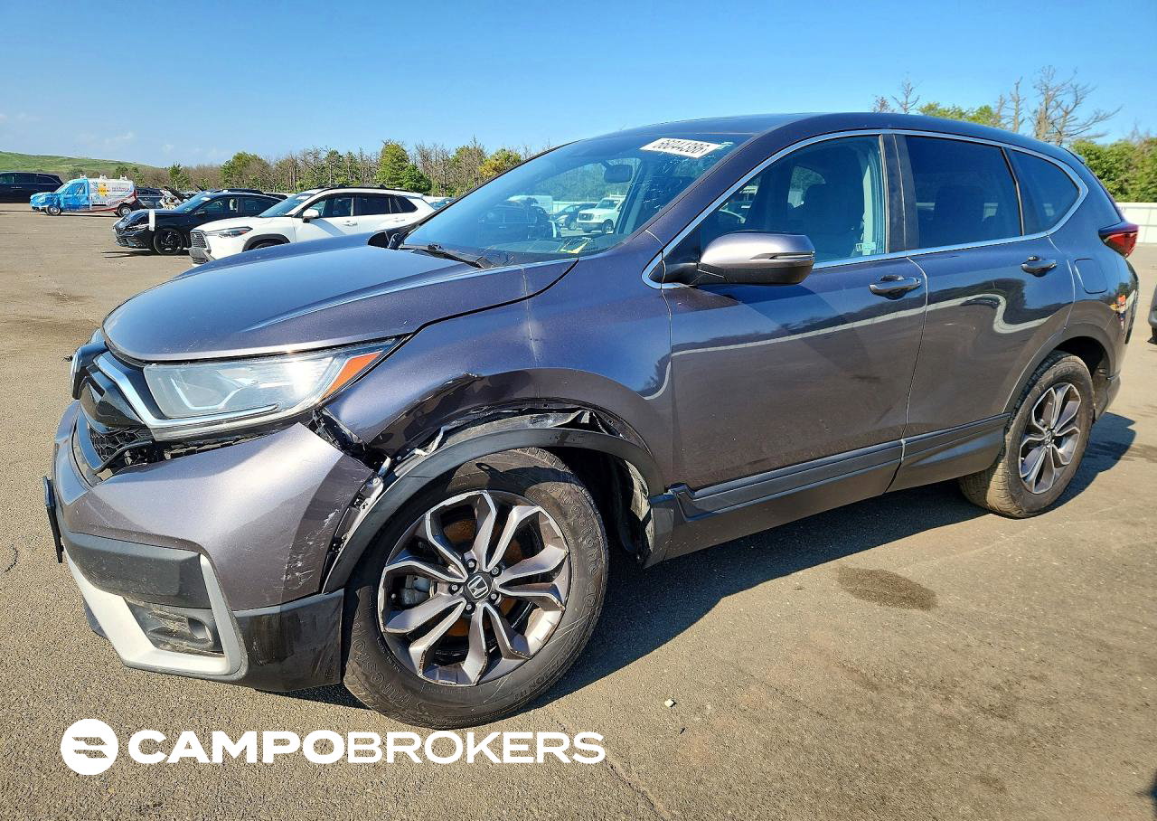 2020 Honda Cr-v Ex, uszkodzenie: Przód, Copart lot 66044386
