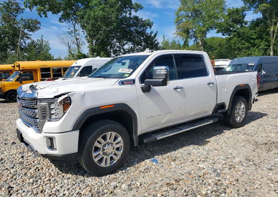 2020 Gmc Sierra K2500 Denali, daño Frontal, Copart lote 66341286