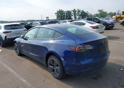 2022 Tesla Model 3 Long Range Dual Motor All-wheel Drive, uszkodzenie: Przód, Iaai lot 46005563, zdjęcie 3 z 14