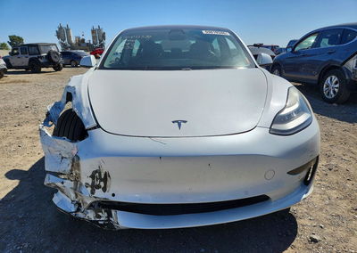 2019 Tesla Model 3, daño Frontal, Copart lote 69810346, foto 5 de 12