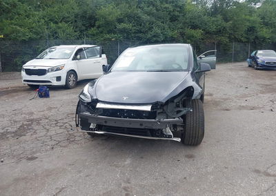 2024 Tesla Model Y Long Range Dual Motor All-wheel Drive, пошкодження: Front & Rear, Iaai лот 45895555, фото 6 з 22