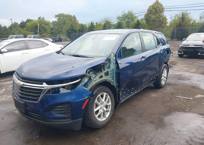 2022 Chevrolet Equinox Fwd Ls, uszkodzenie: Lewy bok, Iaai lot 46043672, zdjęcie 2 z 17