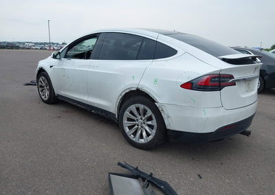 2020 Tesla Model X Long Range Dual Motor All-wheel Drive/long Range Plus Dual Motor All-wheel Drive, daño Trasero
