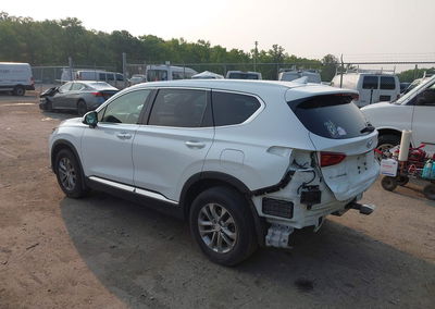 2020 Hyundai Santa Fe Sel, daño Trasero, Iaai lote 45822220, foto 3 de 17