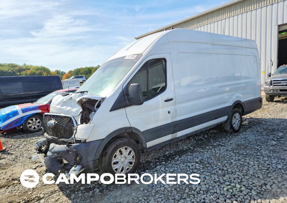 2022 Ford Transit 350 Delivery Van, Front End damage, Copart lot 71361686