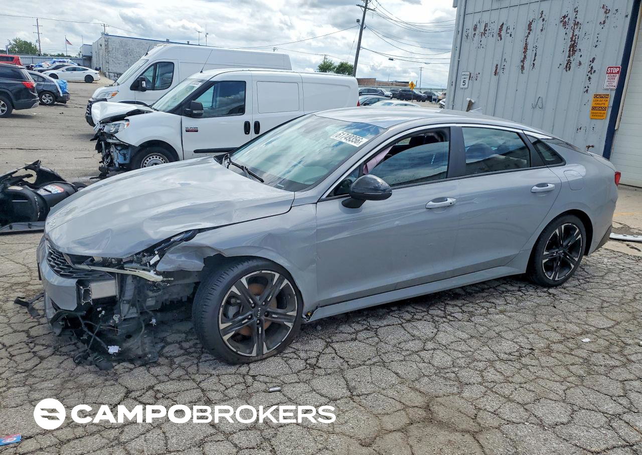 2023 Kia K5 Gt Line, Front End damage, Copart lot 61749356