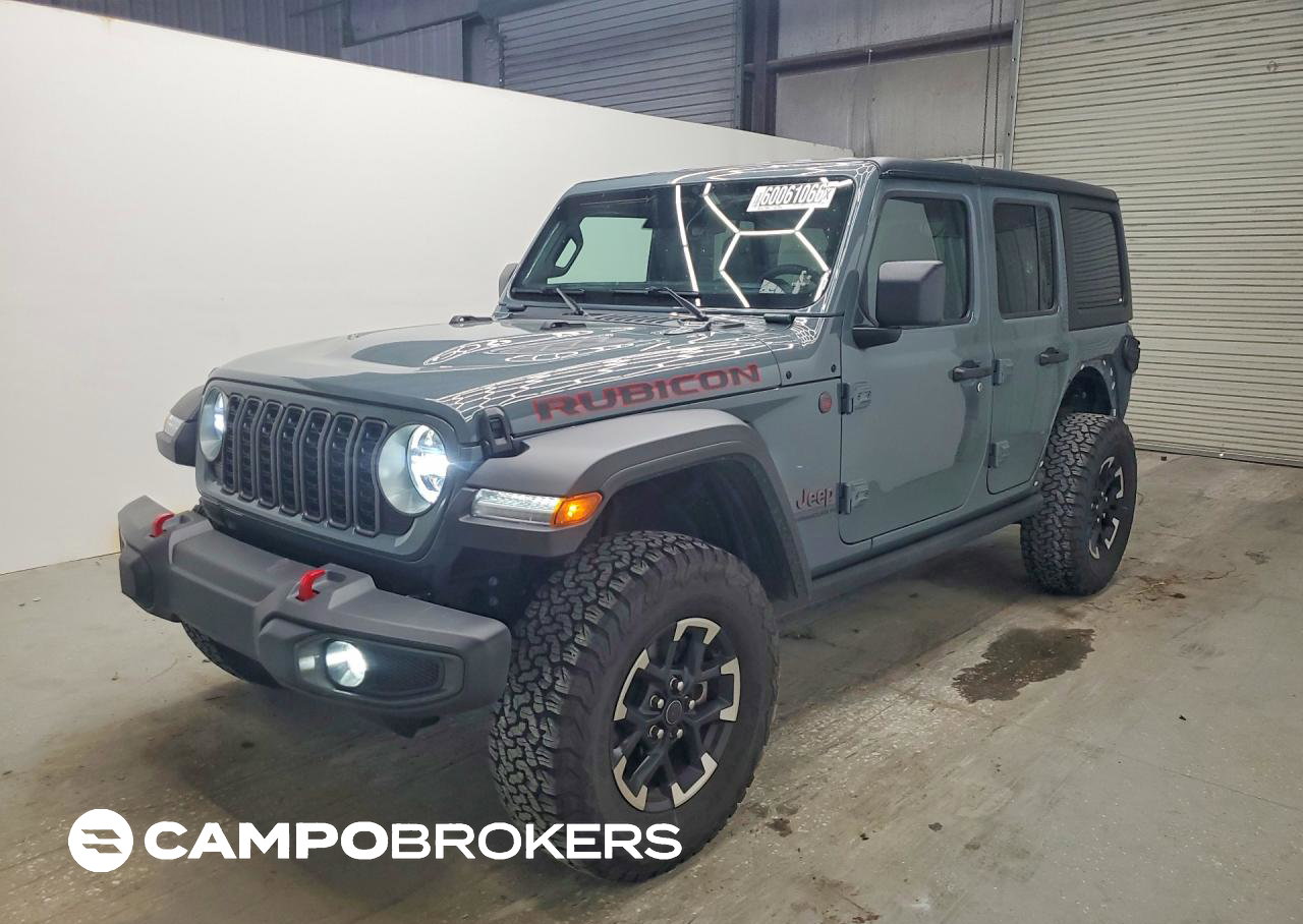 2025 Jeep Wrangler Rubicon, daño Trasero, Copart lote 60061066