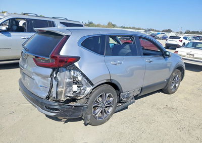 2022 Honda Cr-v Exl, daño Trasero, Copart lote 69444526, foto 3 de 13