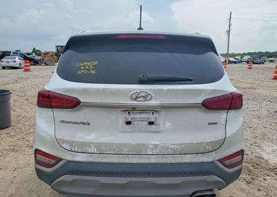2020 Hyundai Santa Fe Se, Side damage, Copart lot 55452926, photo 6 of 15
