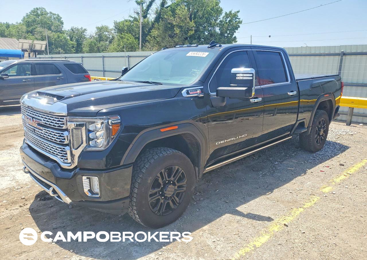 2023 Gmc Sierra K2500 Denali, daño Vandalismo, Copart lote 55680226