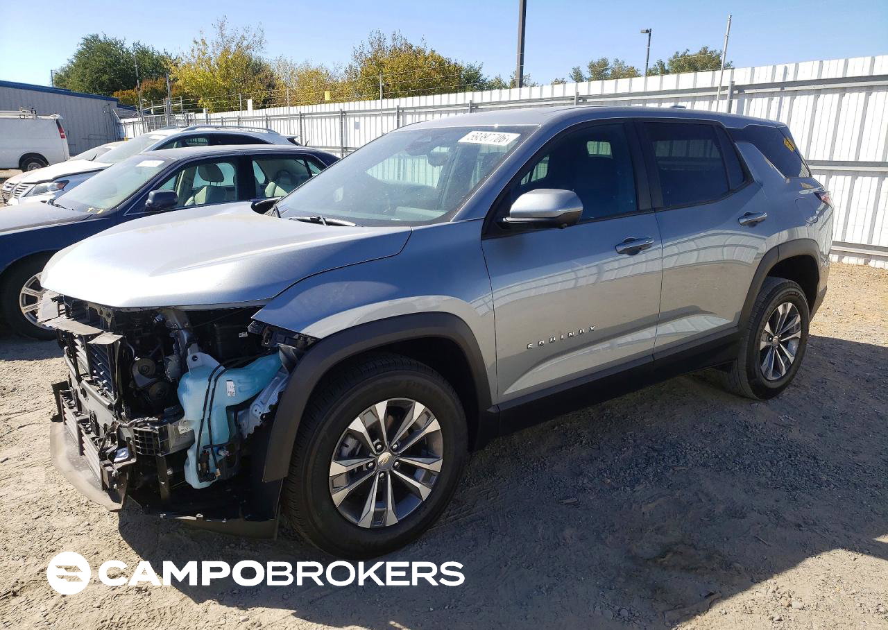2026 Chevrolet Equinox Lt, daño Frontal, Copart lote 69397706
