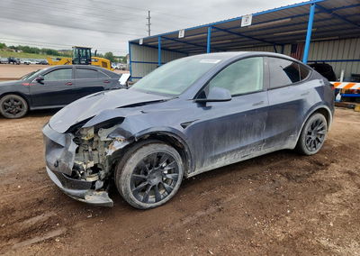 2023 Tesla Model Y, daño Frontal, Copart lote 55060896