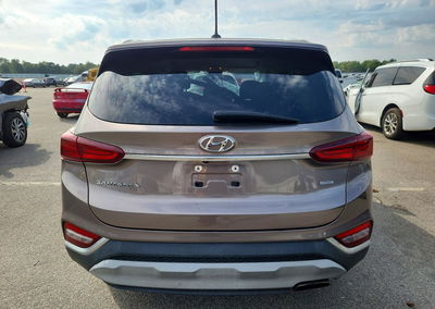 2020 Hyundai Santa Fe Se, daño Volcadura, Copart lote 71141446, foto 6 de 12