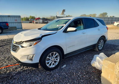 2021 Chevrolet Equinox Lt, Front End damage, Copart lot 70839376