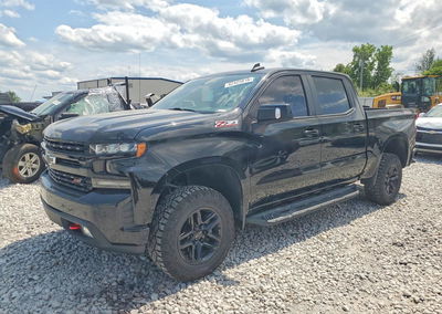 2020 Chevrolet Silverado K1500 Lt Trail Boss, Mechanical damage, Copart lot 62425016