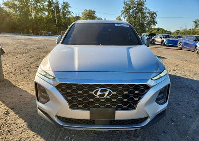 2019 Hyundai Santa Fe Se, daño Lateral, Copart lote 71365876, foto 5 de 13