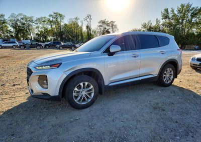 2019 Hyundai Santa Fe Se, uszkodzenie: Bok, Copart lot 71365876