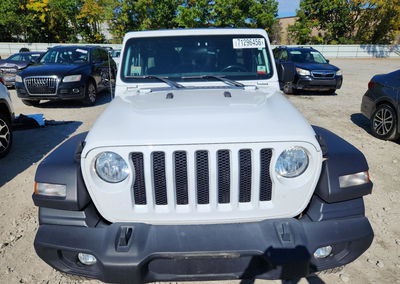 2019 Jeep Wrangler Unlimited Sport, daño Bajos, Copart lote 71296456, foto 5 de 13