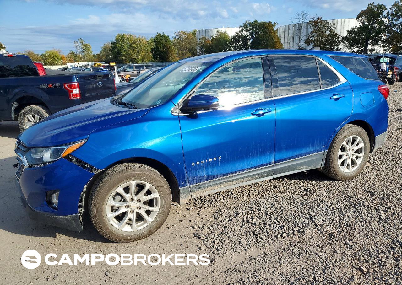 2019 Chevrolet Equinox Lt, uszkodzenie: Przód, Copart lot 71768736