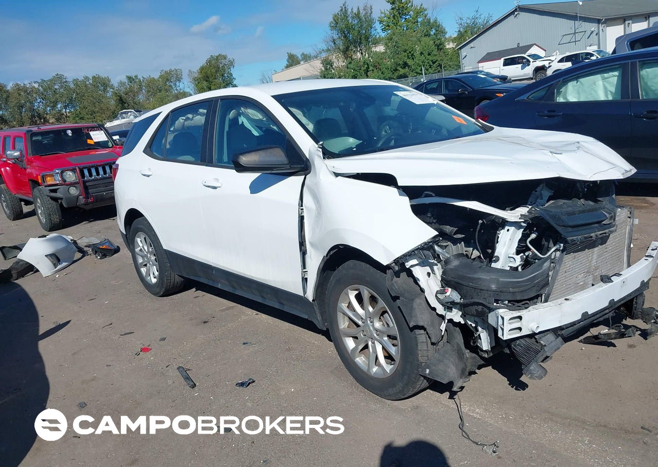 2021 Chevrolet Equinox Ls, daño Front & Rear, Iaai lote 46121579