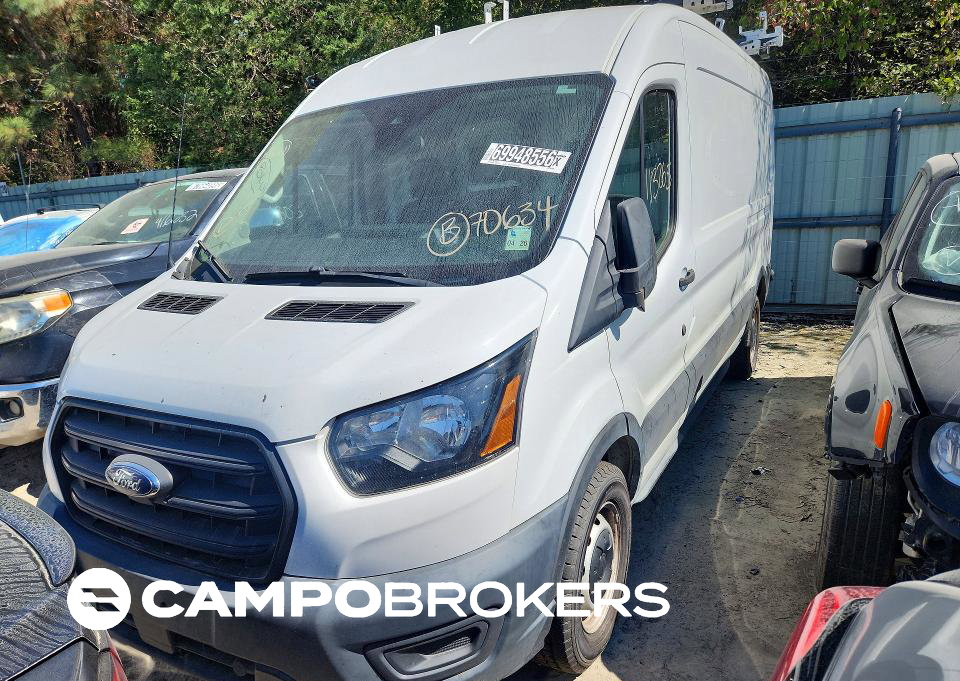 2020 Ford Transit T-250, пошкодження: Незначні вм’ятини/подряпини, Copart лот 69948556