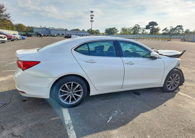2020 Acura Tlx, daño Frontal, Copart lote 71538646, foto 3 de 14