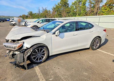 2020 Acura Tlx, daño Frontal, Copart lote 71538646