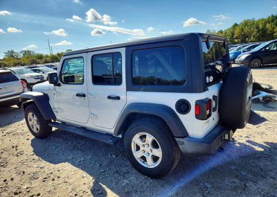 2019 Jeep Wrangler Unlimited Sport, daño Bajos, Copart lote 71296456, foto 2 de 13