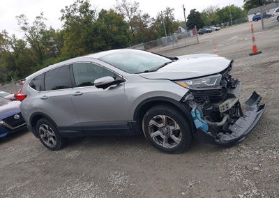 2019 Honda Cr-v Ex-l, daño Frontal, Iaai lote 46259718, foto 14 de 19