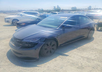 2026 Tesla Model 3, daño Frontal, Copart lote 64733026