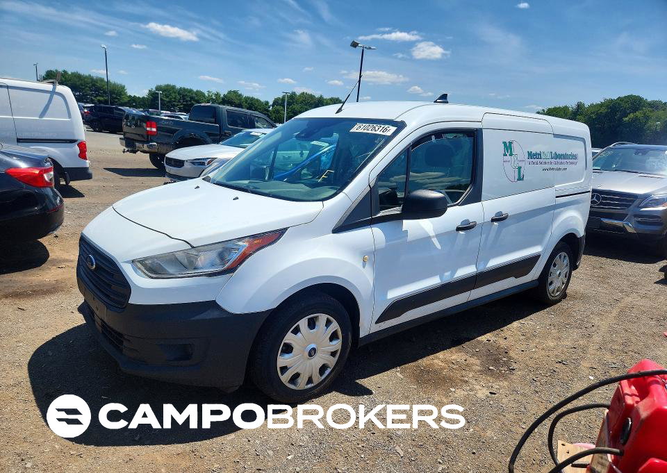 2019 Ford Transit Connect Xl, uszkodzenie: Bok, Copart lot 61026316