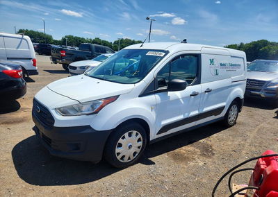 2019 Ford Transit Connect Xl, Side damage, Copart lot 61026316