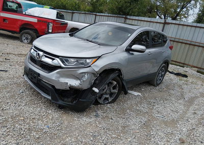 2019 Honda Cr-v Ex, daño Frontal, Iaai lote 46091621, foto 2 de 16