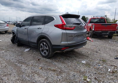 2019 Honda Cr-v Ex, daño Frontal, Iaai lote 46091621, foto 3 de 16