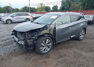 2019 Nissan Murano Sl, Front End damage, Iaai lot 46164563, photo 6 of 18
