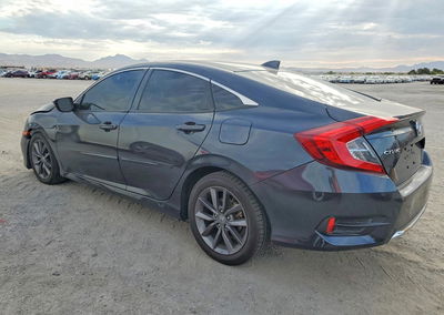 2020 Honda Civic Ex, daño Frontal, Copart lote 61219246, foto 2 de 12