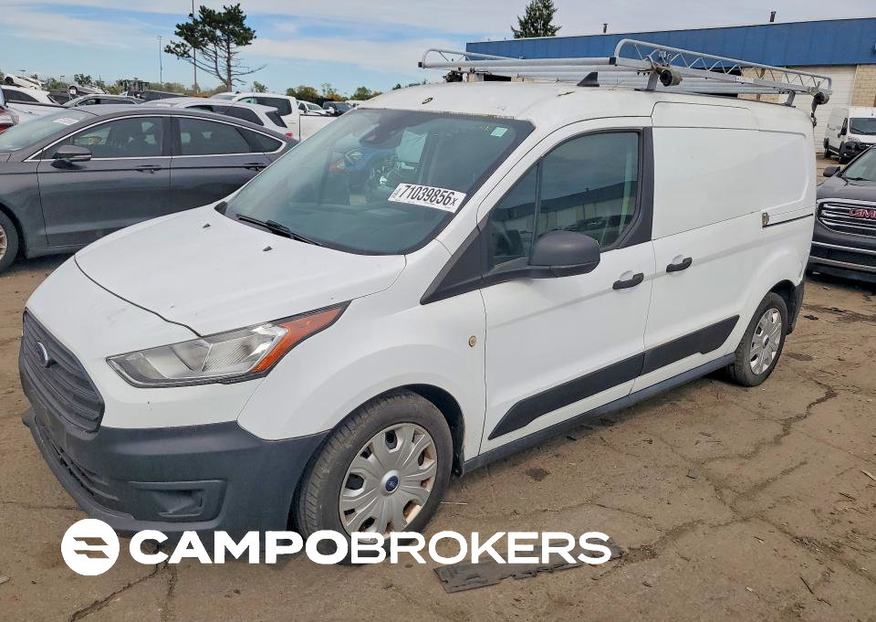 2019 Ford Transit Connect Xl, uszkodzenie: Tył, Copart lot 71039856