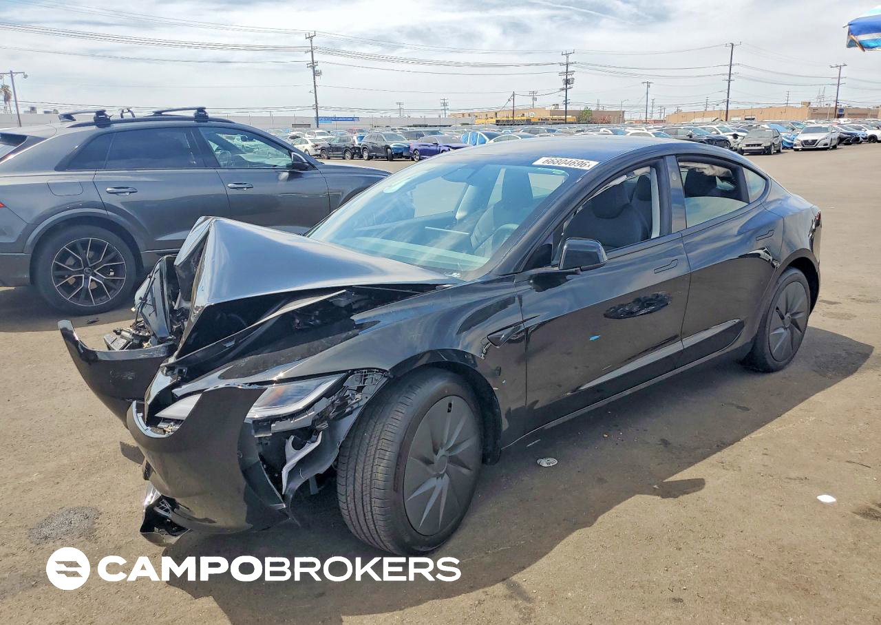 2026 Tesla Model 3, uszkodzenie: Przód, Copart lot 66804696