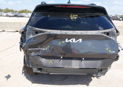 2023 Kia Sportage Plug-in Hybrid X-line Prestige, daño Trasero, Iaai lote 46118729, foto 6 de 20
