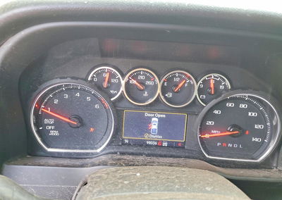 2022 Chevrolet Silverado Ltd K1500 Rst, daño Frontal, Copart lote 69990056, foto 9 de 12