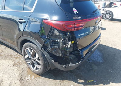 2020 Kia Sportage Ex, daño Trasero izquierdo, Iaai lote 46178078, foto 6 de 19