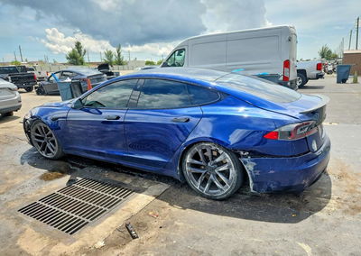 2021 Tesla Model S, uszkodzenie: Przód, Copart lot 67547656, zdjęcie 2 z 12