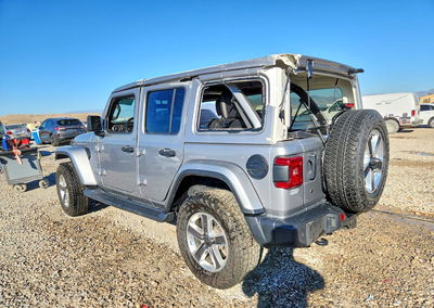 2020 Jeep Wrangler Unlimited Sahara, uszkodzenie: Dachowanie, Copart lot 71191616, zdjęcie 2 z 14