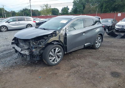 2019 Nissan Murano Sl, Front End damage, Iaai lot 46164563, photo 2 of 18