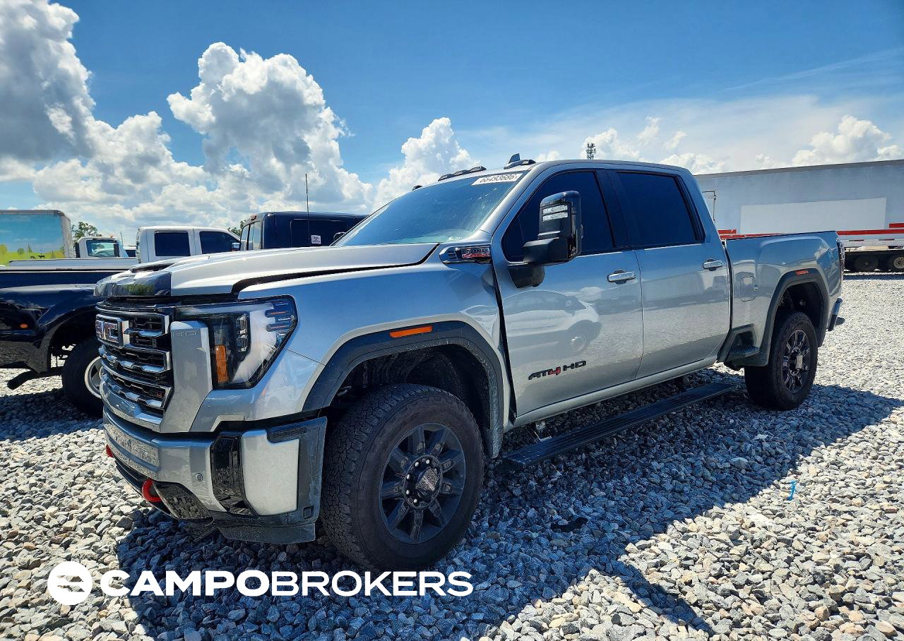 2025 Gmc Sierra K2500 At4, пошкодження: Передня частина, Copart лот 68493686
