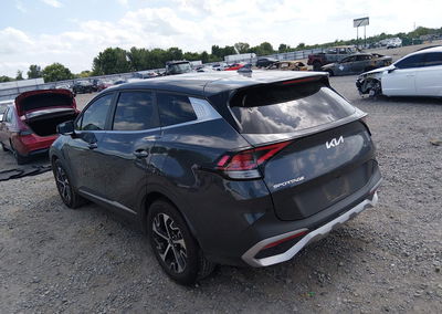 2023 Kia Sportage Ex, daño Lateral derecho, Iaai lote 45654969, foto 3 de 17