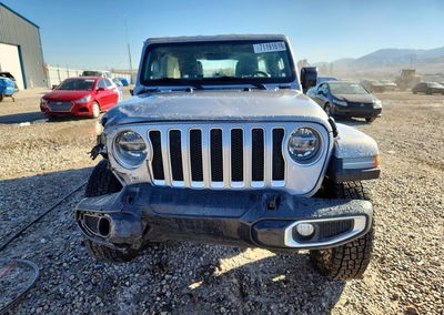 2020 Jeep Wrangler Unlimited Sahara, uszkodzenie: Dachowanie, Copart lot 71191616, zdjęcie 5 z 14