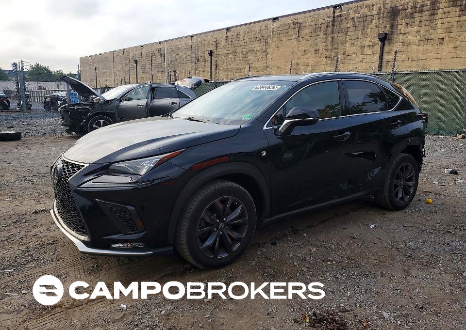 2019 Lexus Nx 300 F Sport, Rear End damage, Copart lot 66944936