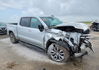 2022 Chevrolet Silverado Ltd K1500 Rst, пошкодження: Передня частина, Copart лот 62340696, фото 4 з 12