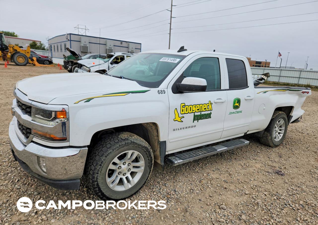 2019 Chevrolet Silverado Ld K1500 Lt, Side damage, Copart lot 69761496